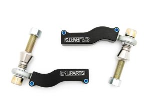BMW G22 Tie Rod Ends - SPL Parts - Bumpsteer Adjustable - Blue Anodized - `18-`27
